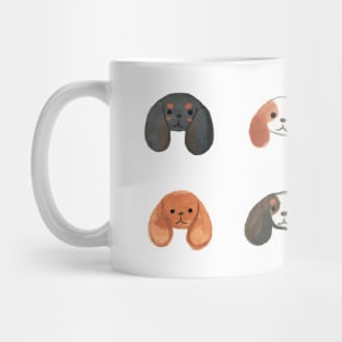 Calieer King Charles Spaniels - Ruby, Black and Tan, Tri-colour and Blenheim Mug